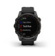 fēnix 7S Sapphire Solar - Carbon Grey DLC Titanium with Black Band - 42mm - Sapphire Solar - 010-02539-25 - Garmin